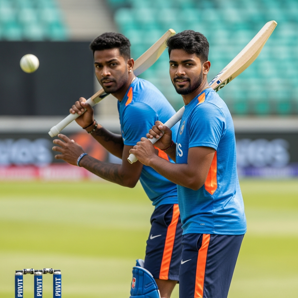 Illustration for: Shubman Gill and Hardik Pandya Fit for T20 Opener