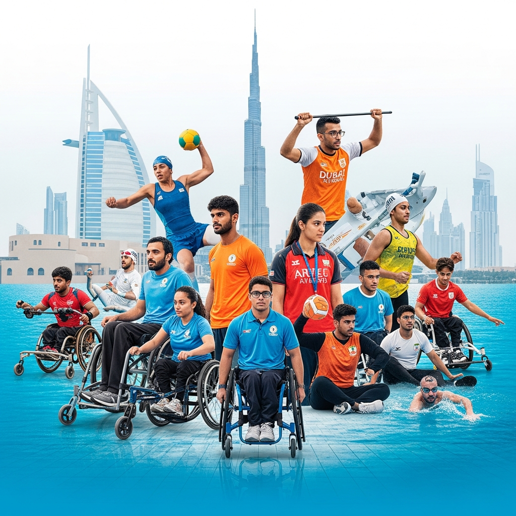 Illustration for: Dubai Gears Up for Asian Youth Para Games 2025