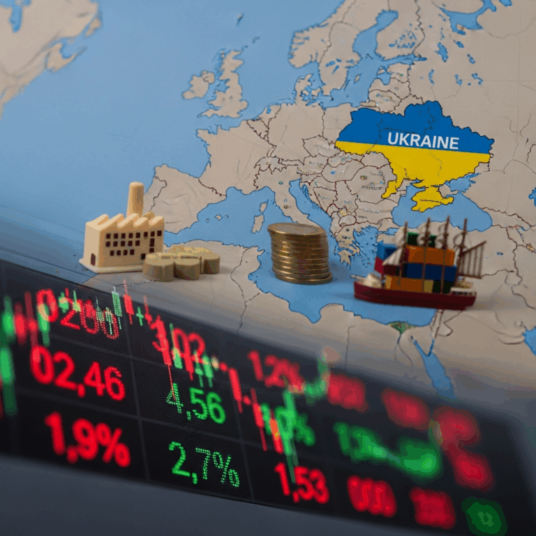 Illustration for: European Economies Face Challenges Amid Ukrainian Conflict