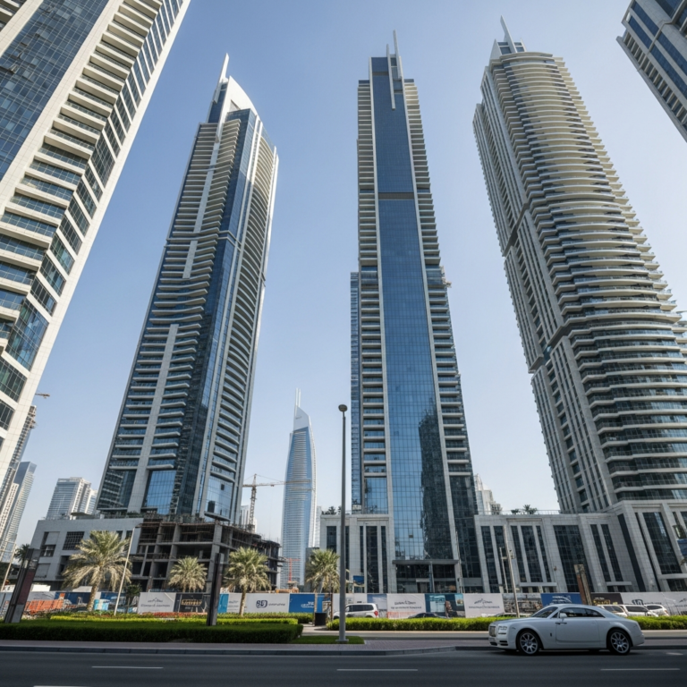Illustration for: Dubai's Prime Market: A Luxurious Transformation