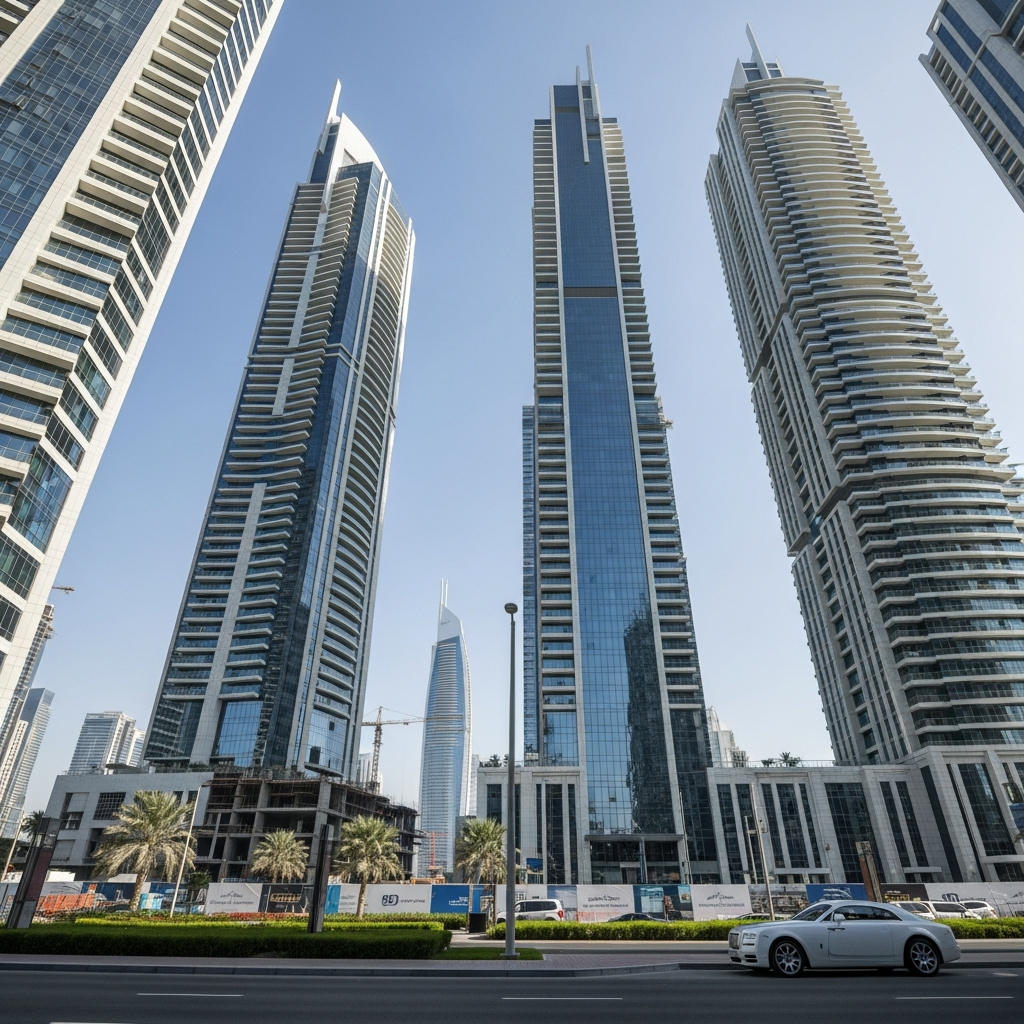 Illustration for: Dubai's Prime Market: A Luxurious Transformation