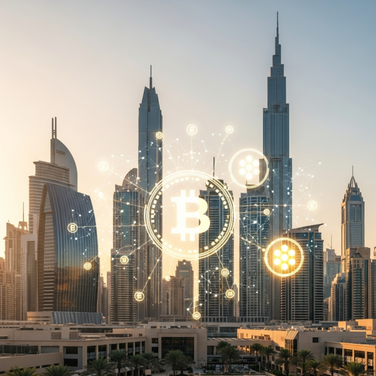Illustration for: UAE: Emerging Hub for Digital Assets and Bitcoin