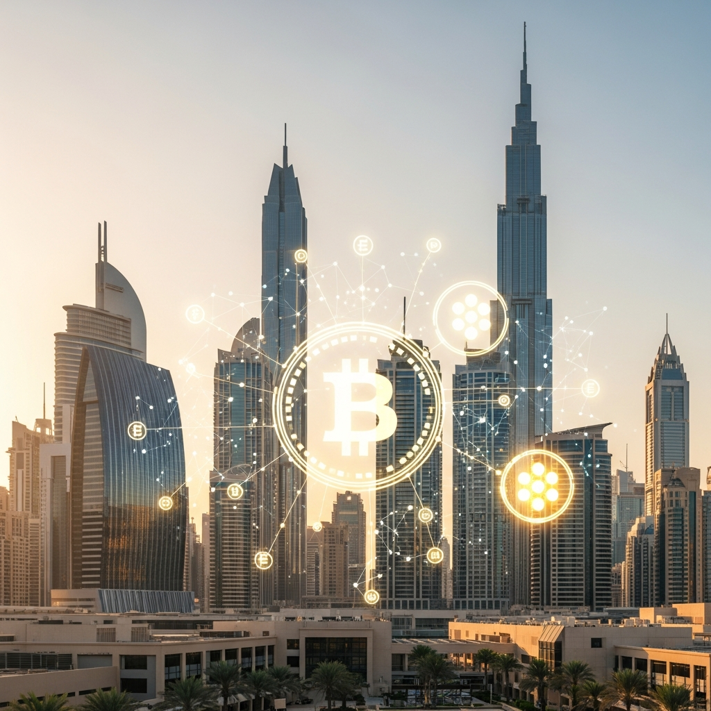 Illustration for: UAE: Emerging Hub for Digital Assets and Bitcoin