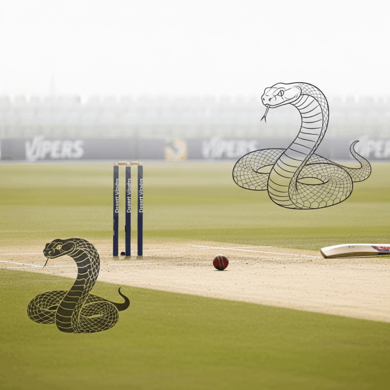 Illustration for: Desert Vipers Aim for Simple Strategy in ILT20