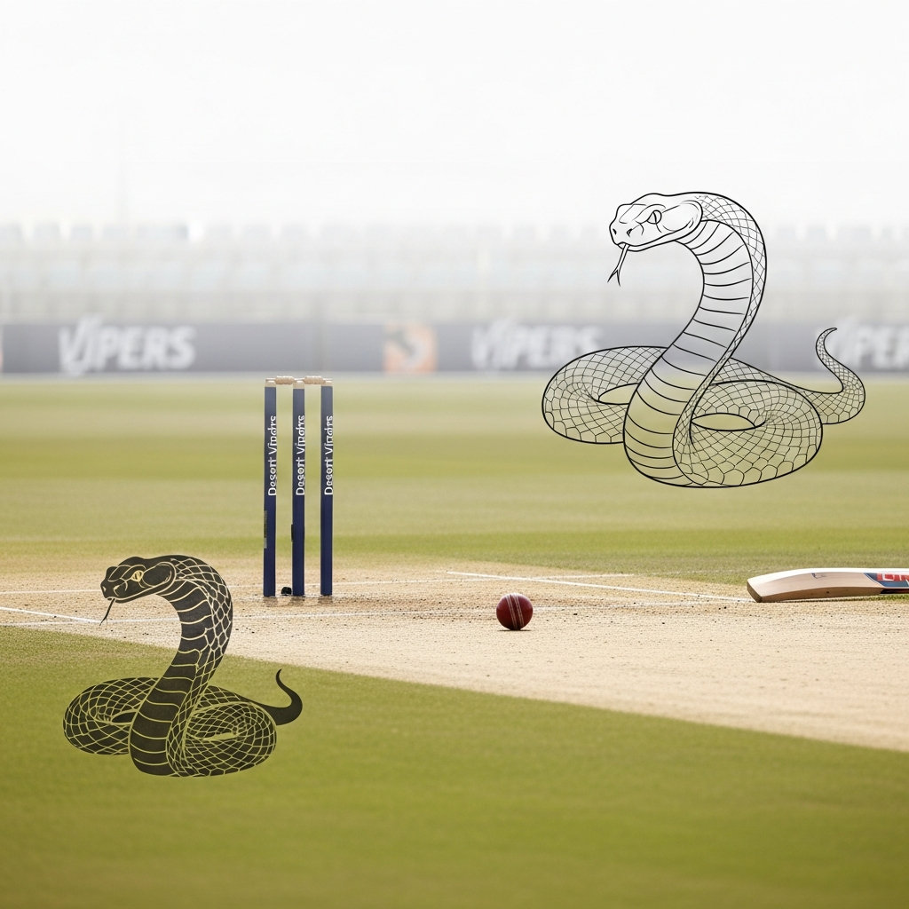 Illustration for: Desert Vipers Aim for Simple Strategy in ILT20