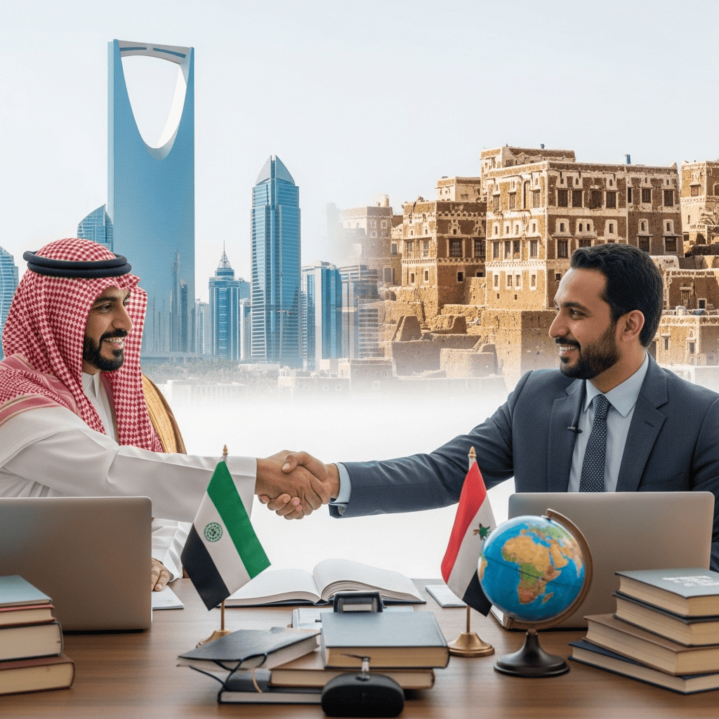 Illustration for: Saudi-Yemen Partnership for Educational Development