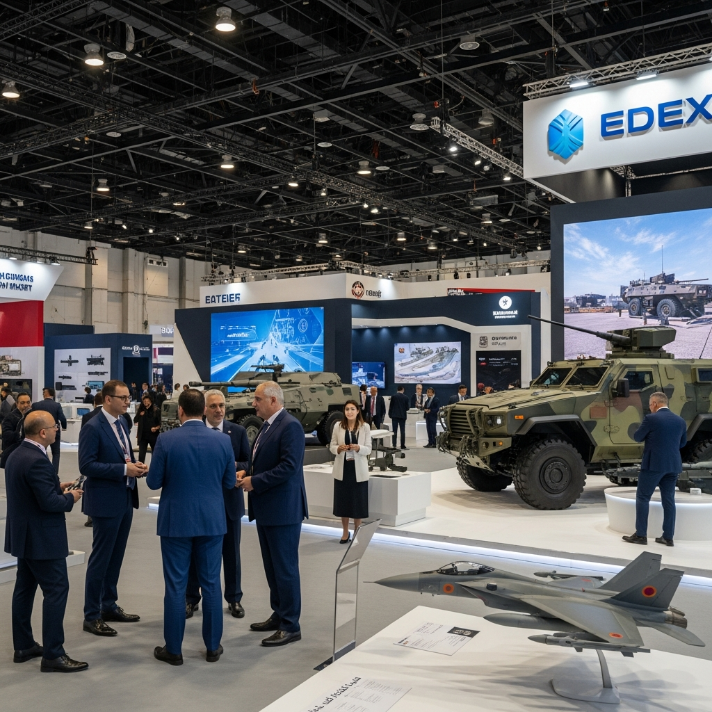 Illustration for: EDEX 2025: Global Defense Expo in Egypt