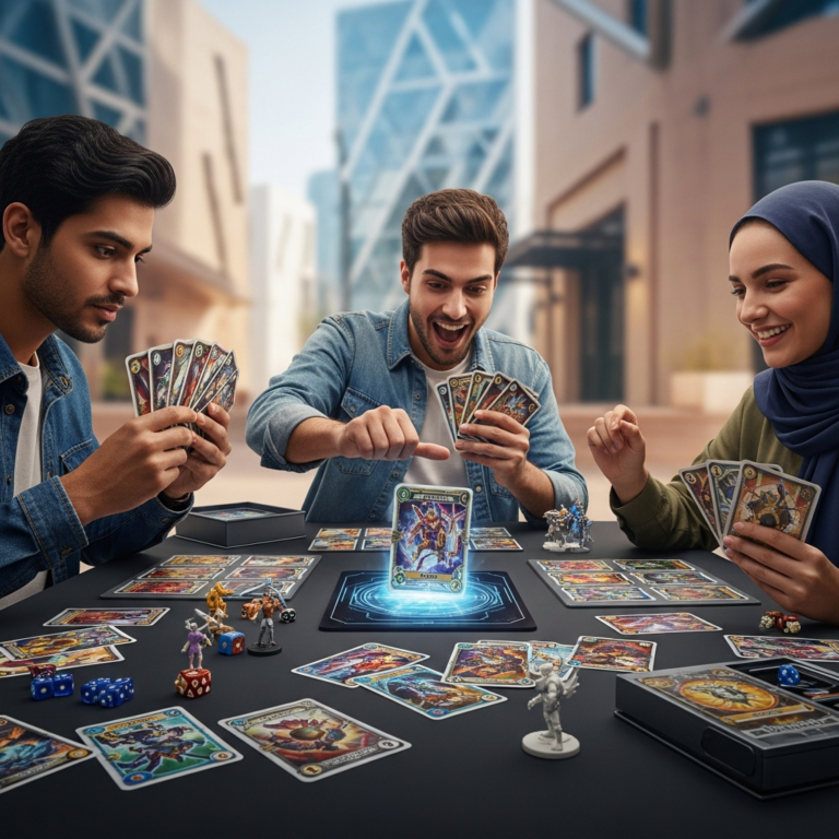 Illustration for: Middle East Embraces New Collectible Card Era