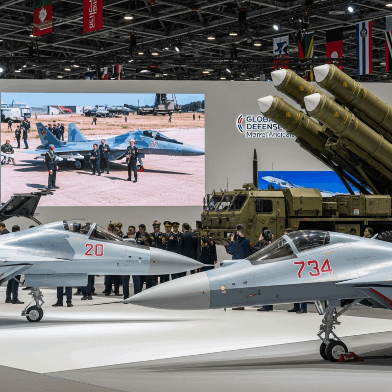 Illustration for: Russia Showcases Military Technology at Global Expo