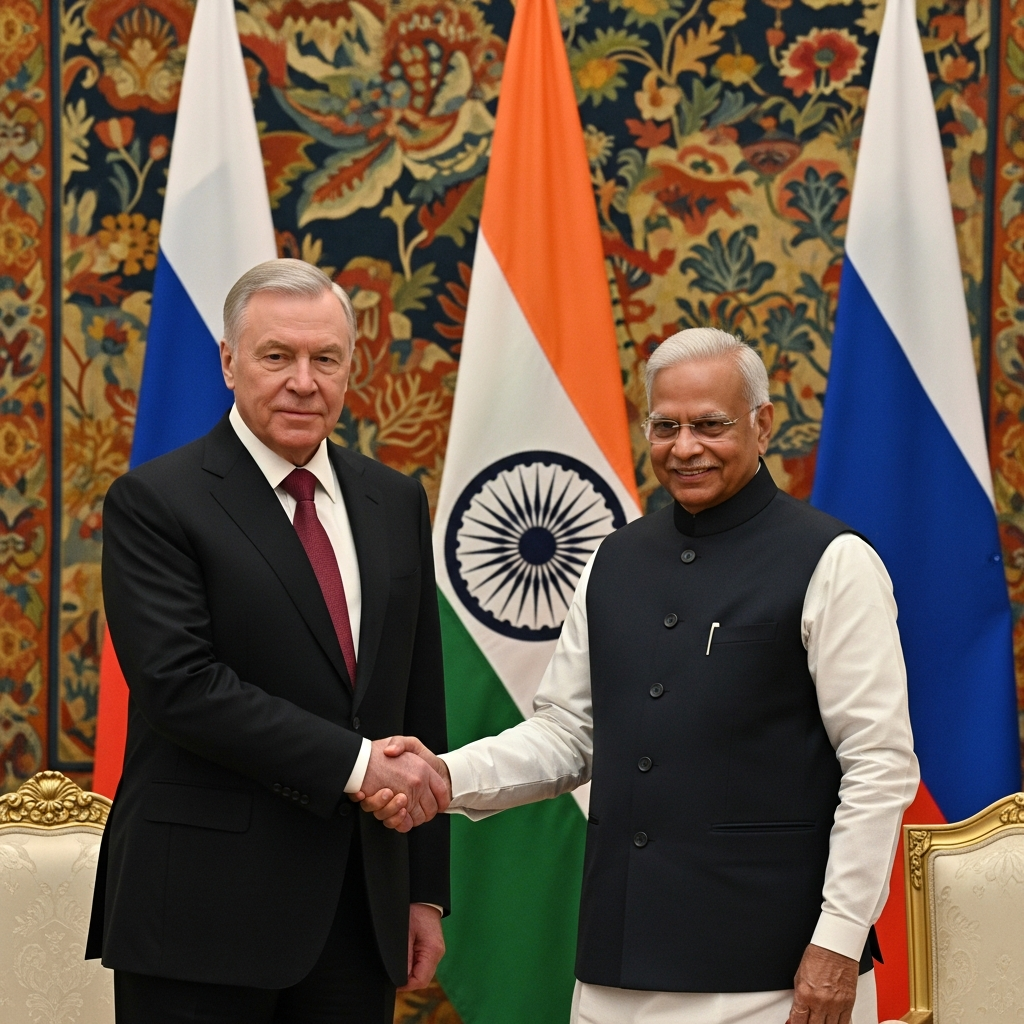 Illustration for: Russian President's Visit to India