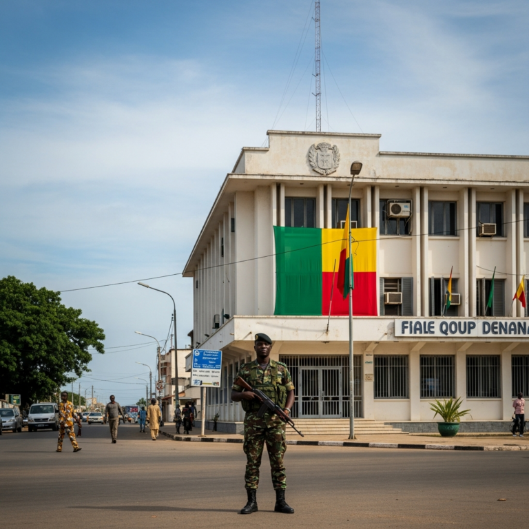 Illustration for: Failed Coup Attempt in Benin: Order Restored