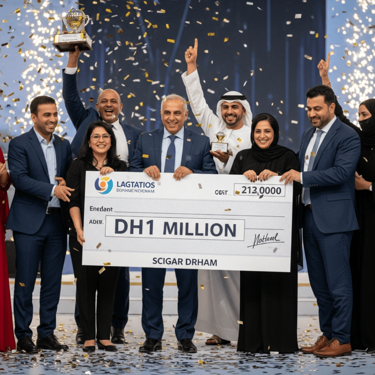 Illustration for: Big Ticket Draw: Winners Share Dh1 million Prize