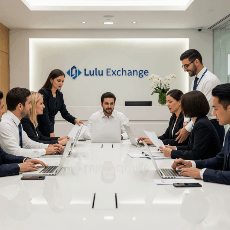 Illustration for: LuLu Exchange: A Trusted UAE Financial Network