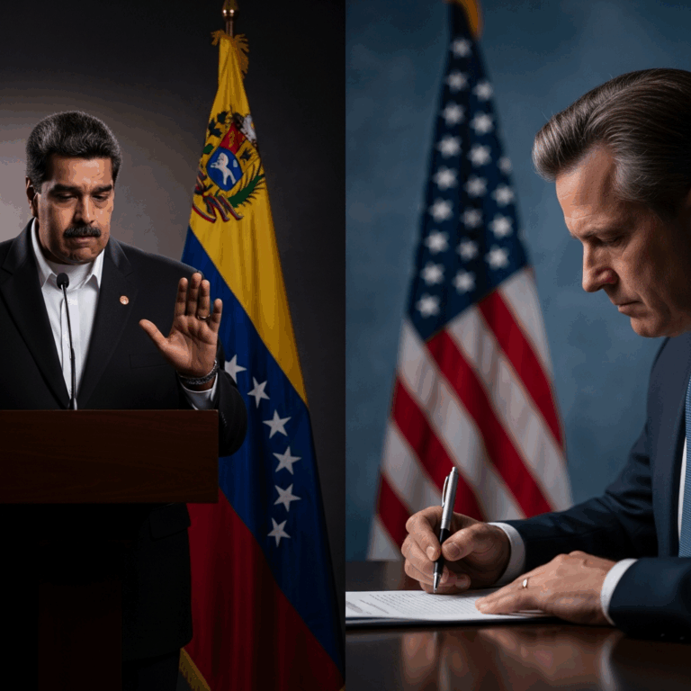 Illustration for: US-Venezuela Tensions: Talks Stall Over Maduro's Demands