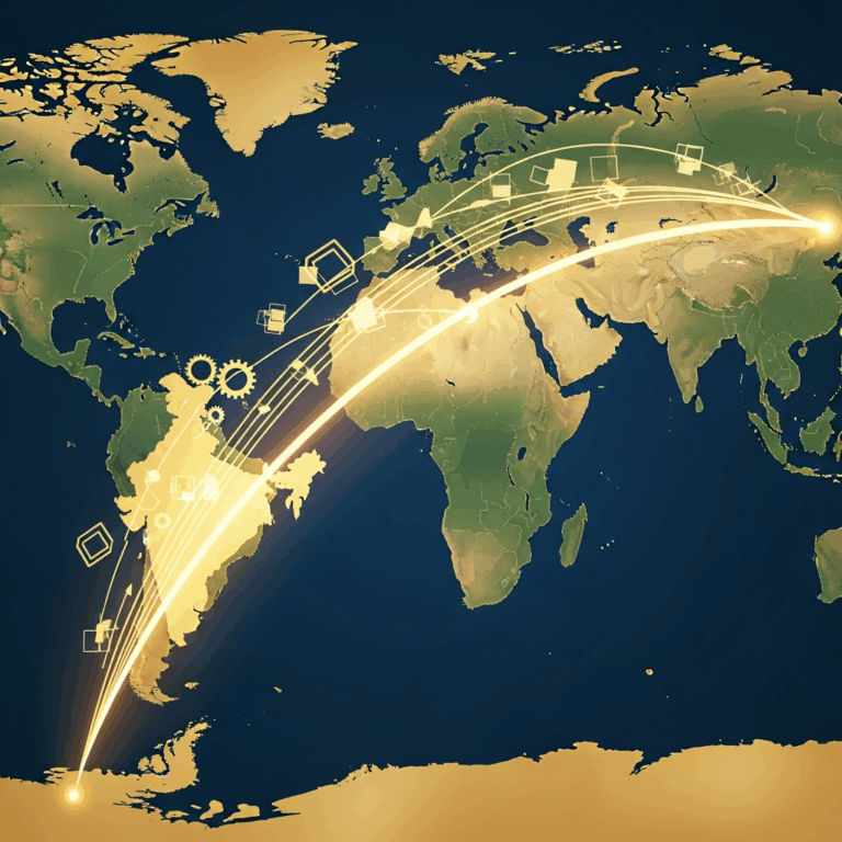 Illustration for: India-UAE Partnership: A Global Growth Journey