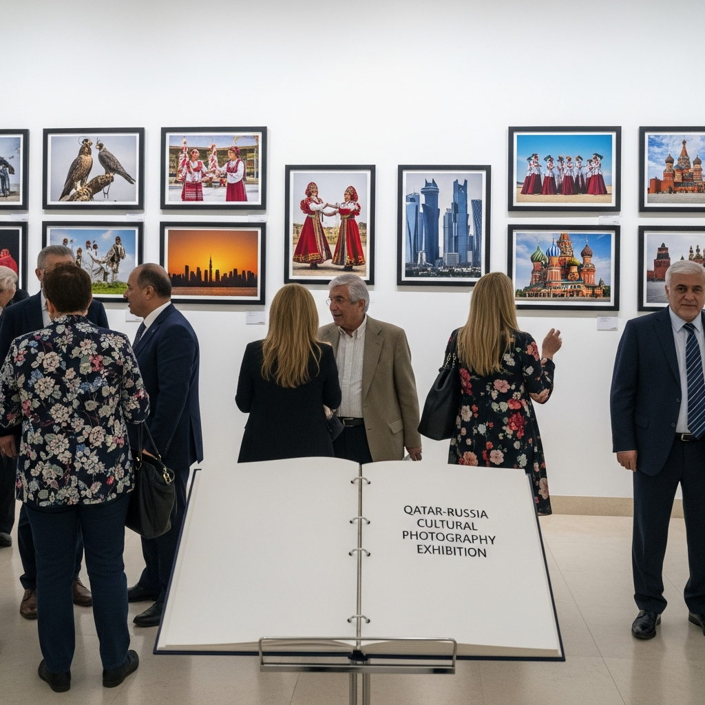 Illustration for: Qatar-Russia Cultural Photography Exhibition