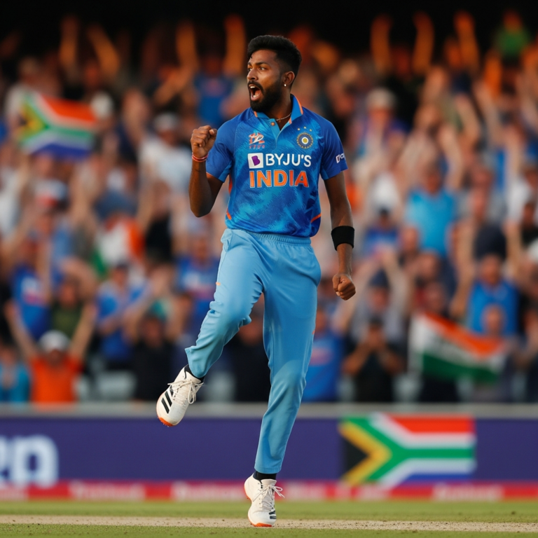 Illustration for: Hardik Pandya Returns for South Africa T20 Series