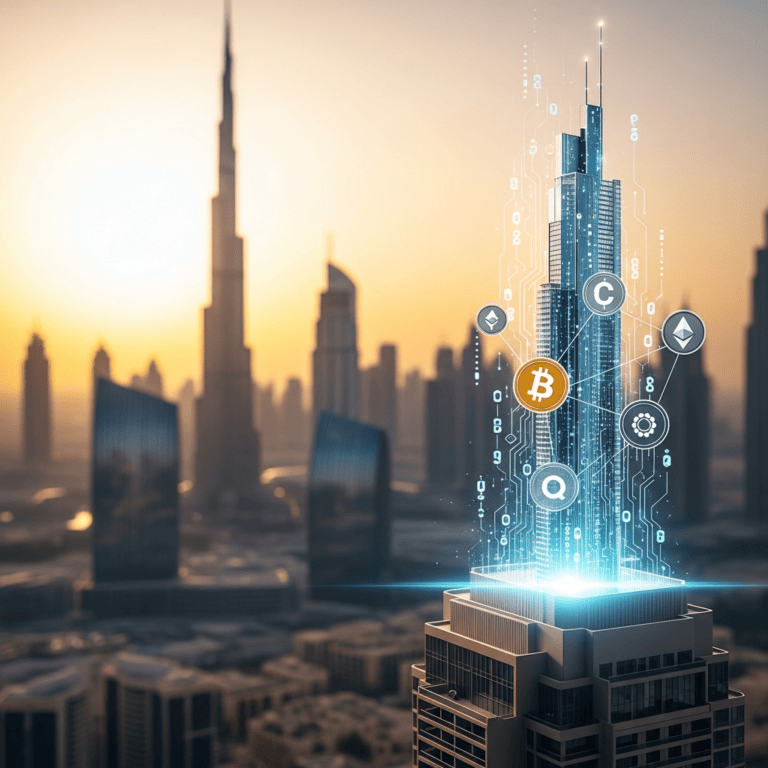 Illustration for: Dubai: A Hub for Crypto Real Estate Investment