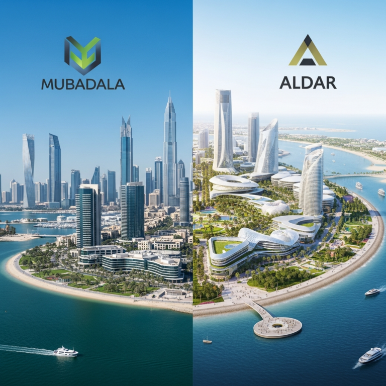 Illustration for: Mubadala and Aldar to Transform Al Maryah Island