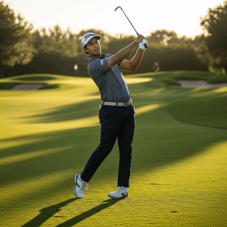 Illustration for: Rayhan Thomas Aims for Korn Ferry Tour Success