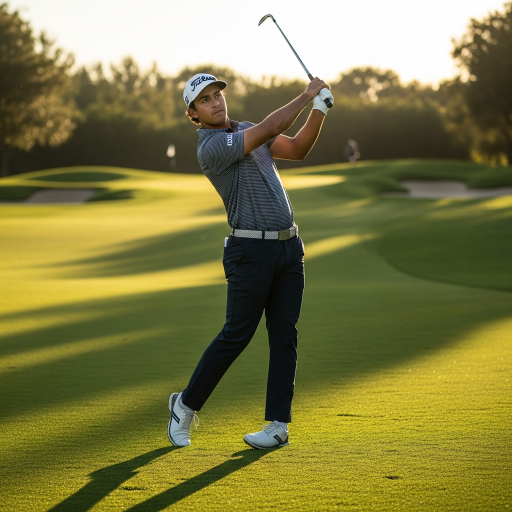 Illustration for: Rayhan Thomas Aims for Korn Ferry Tour Success