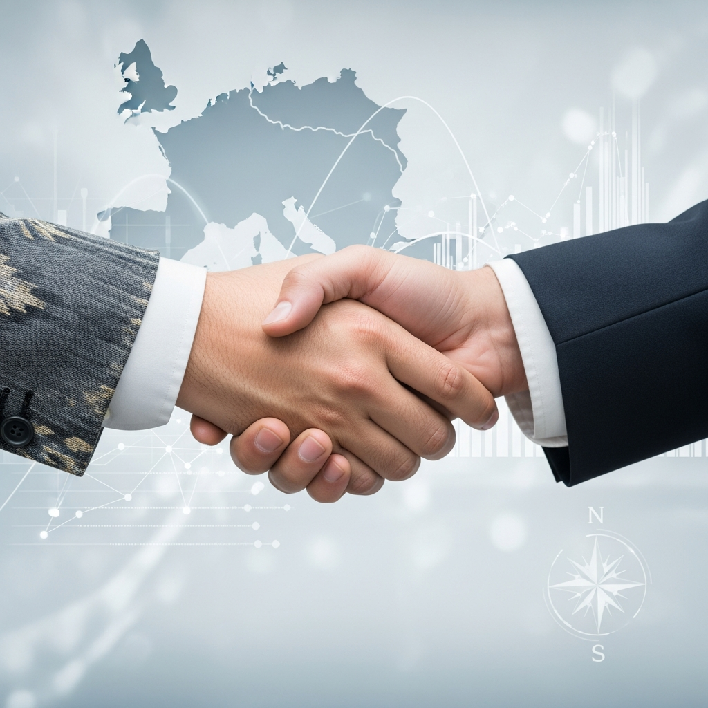 Illustration for: Turkey-Egypt Trade Talks Foster Cooperation