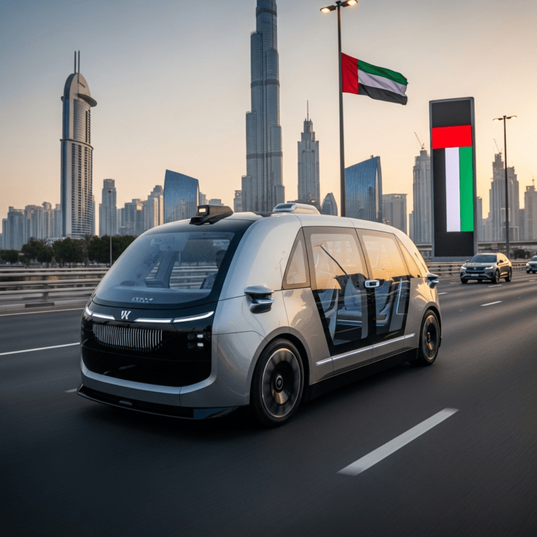 Illustration for: UAE to Launch Luxury Self-Driving Robotaxis by 2026