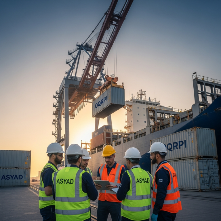 Illustration for: Asyad Executes Critical Logistics for OQRPI