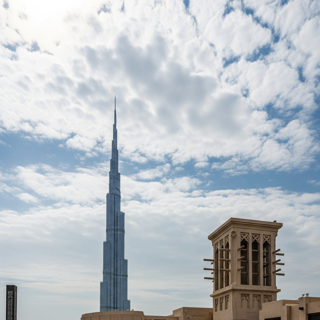 Illustration for: UAE National Day Weather: Cloudy, Comfortable Conditions