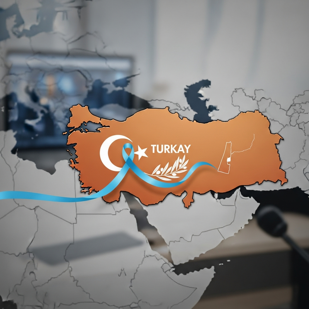 Illustration for: Turkey's Role in Gaza Peace Efforts