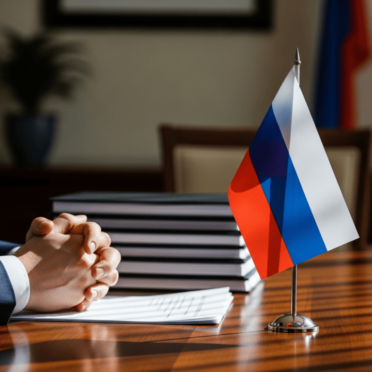 Illustration for: Russia's Realistic Stance on Conflict Resolution