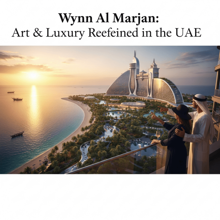 Illustration for: Wynn Al Marjan: Art & Luxury Redefined in the UAE