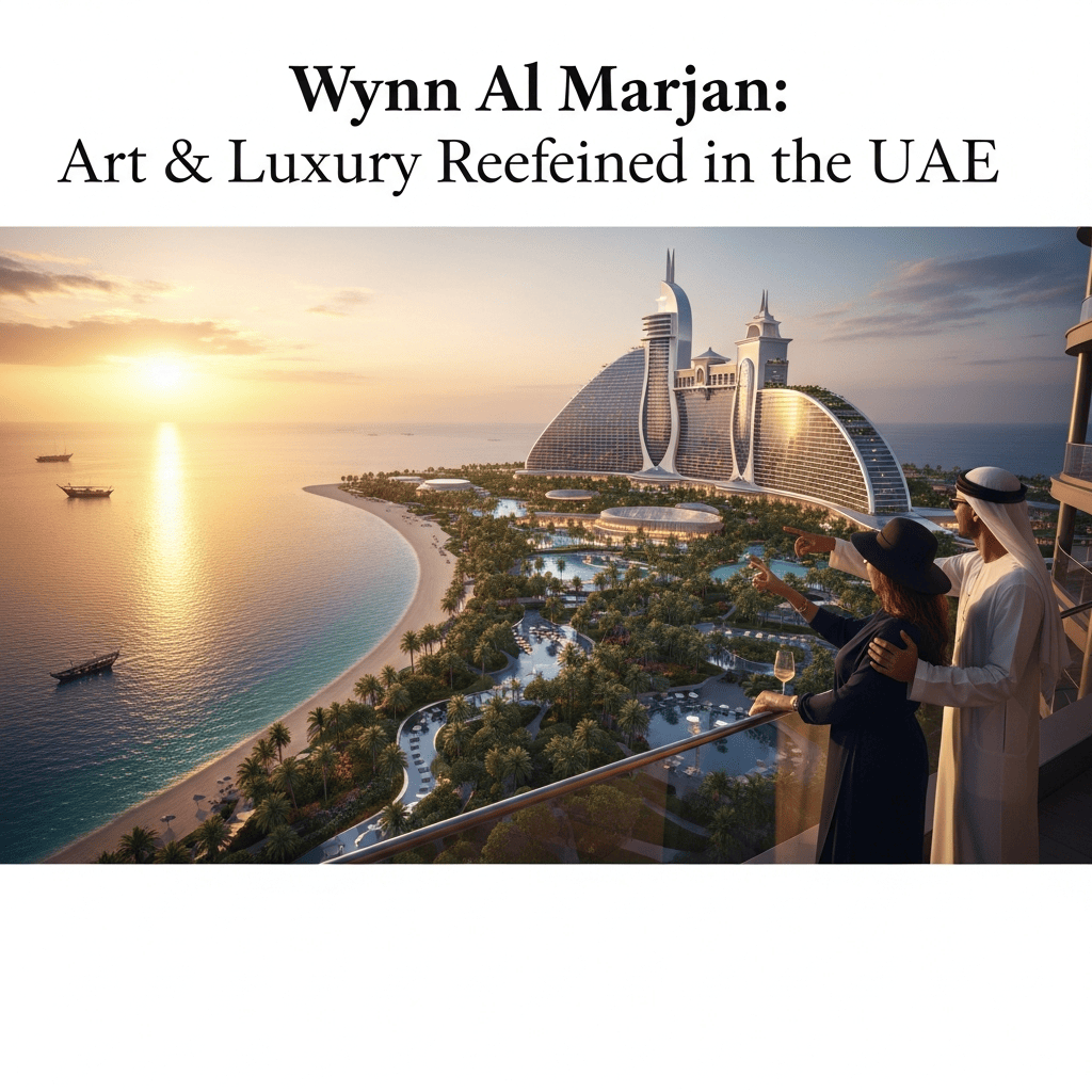 Illustration for: Wynn Al Marjan: Art & Luxury Redefined in the UAE