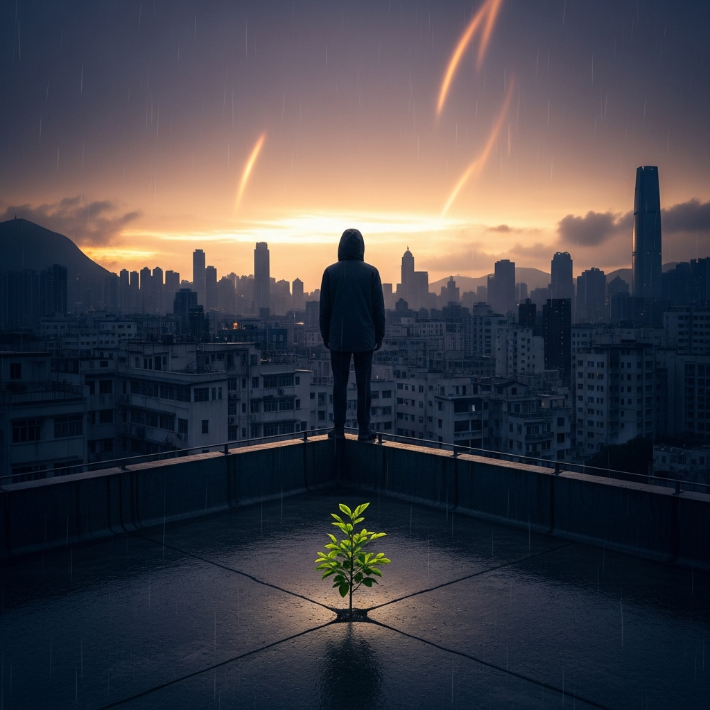 Illustration for: Hong Kong Fire: A Story of Survival and Resilience