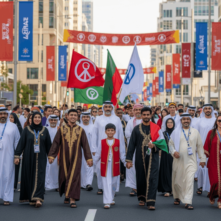 Illustration for: Unity in Diversity: Eid Al Etihad Parade 2025