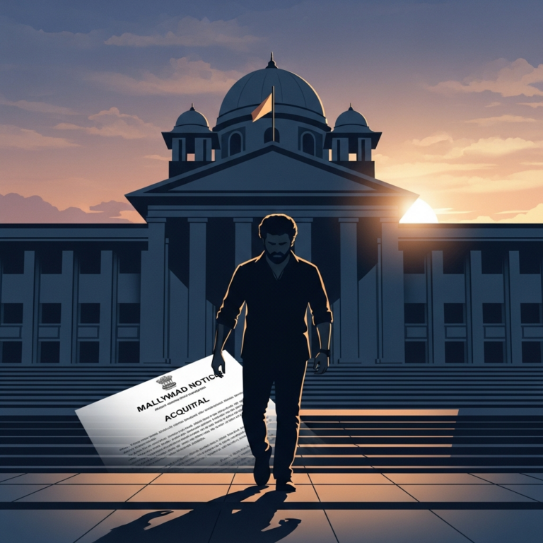Illustration for: Indian Court Acquits Actor in High-Profile Mollywood Case
