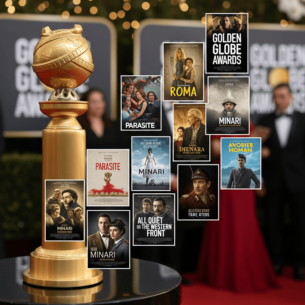 Illustration for: Golden Globes Nominations Highlight International Films