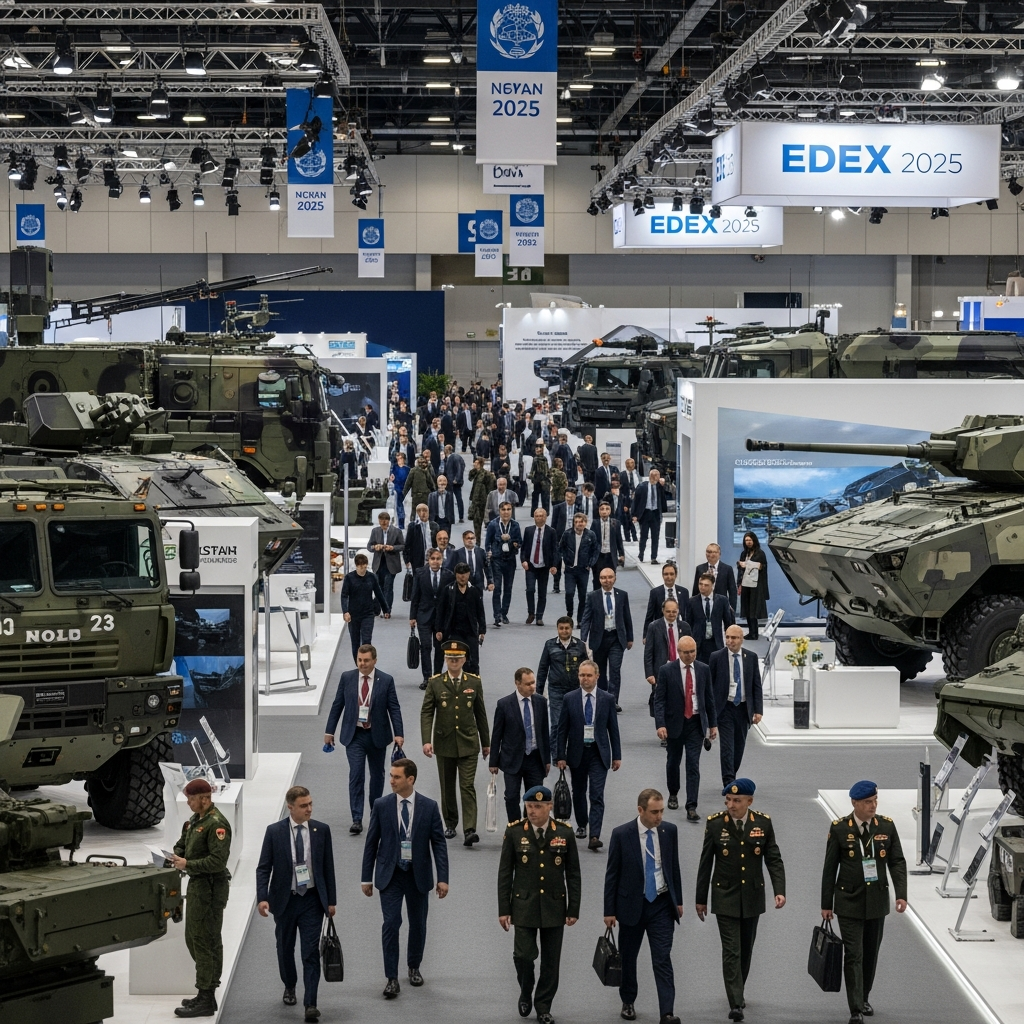 Illustration for: EDEX 2025: Global Defense Showcase