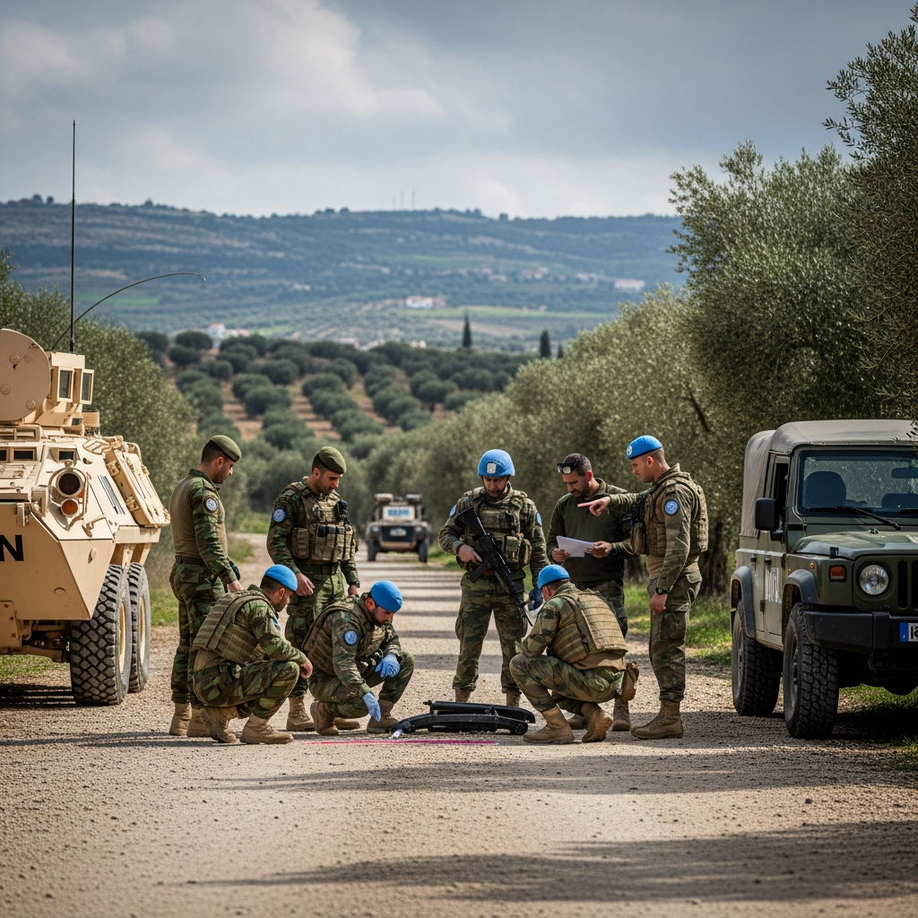 Illustration for: Army Investigates Attack on UNIFIL in Southern Lebanon
