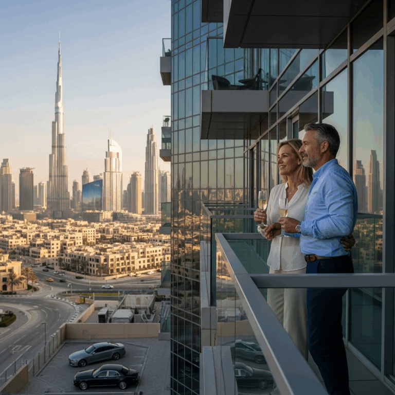Illustration for: UAE: A Haven for British Millionaires