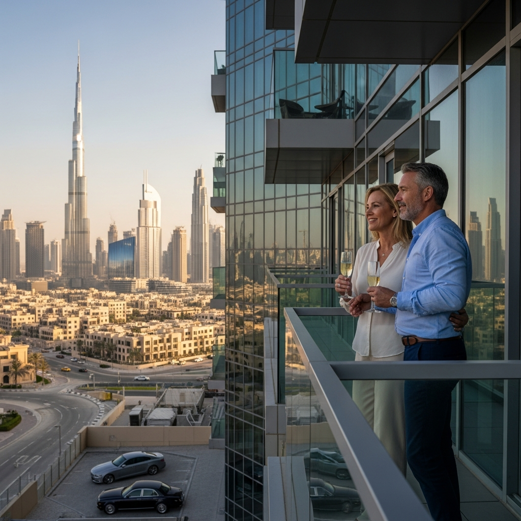 Illustration for: UAE: A Haven for British Millionaires