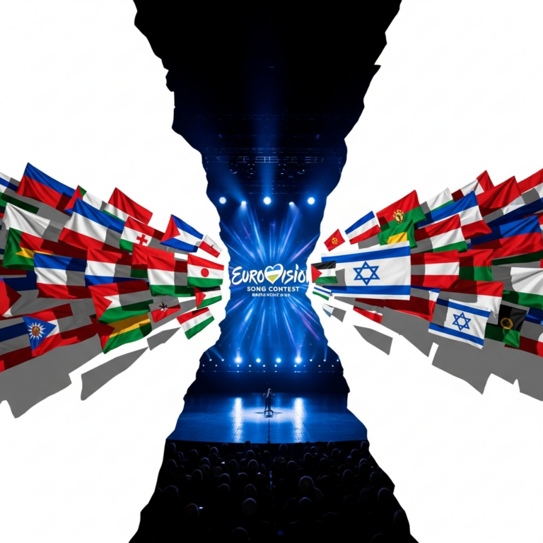 Illustration for: Eurovision Rift: Nations Withdraw Over Israel's Participation