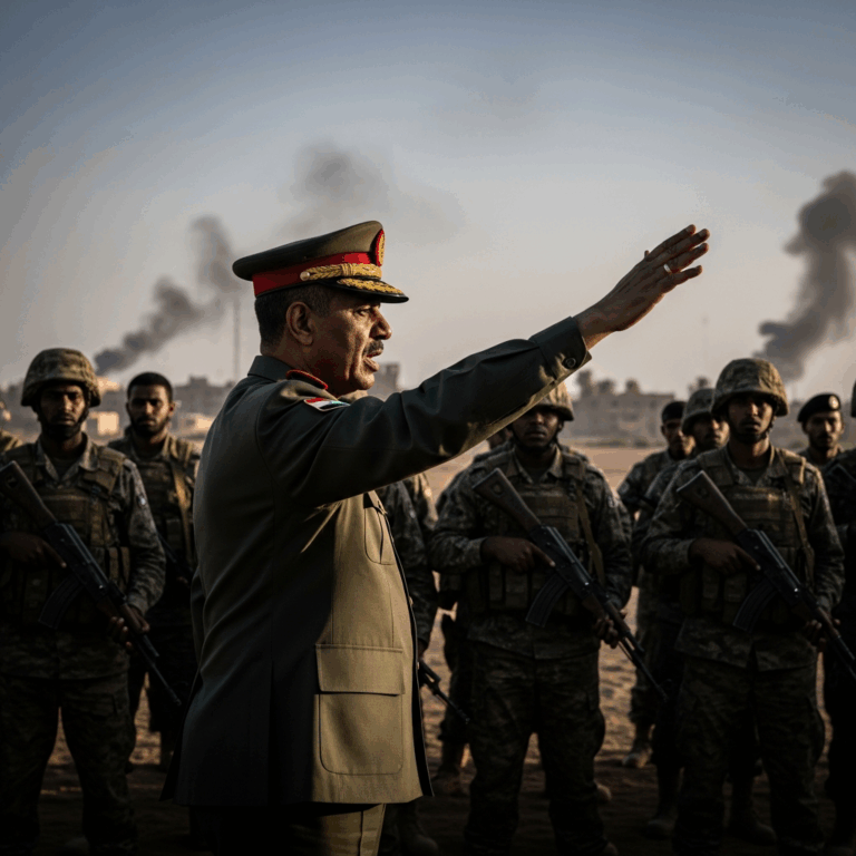 Illustration for: Sudanese Army Addresses Rapid Support Forces' Attacks