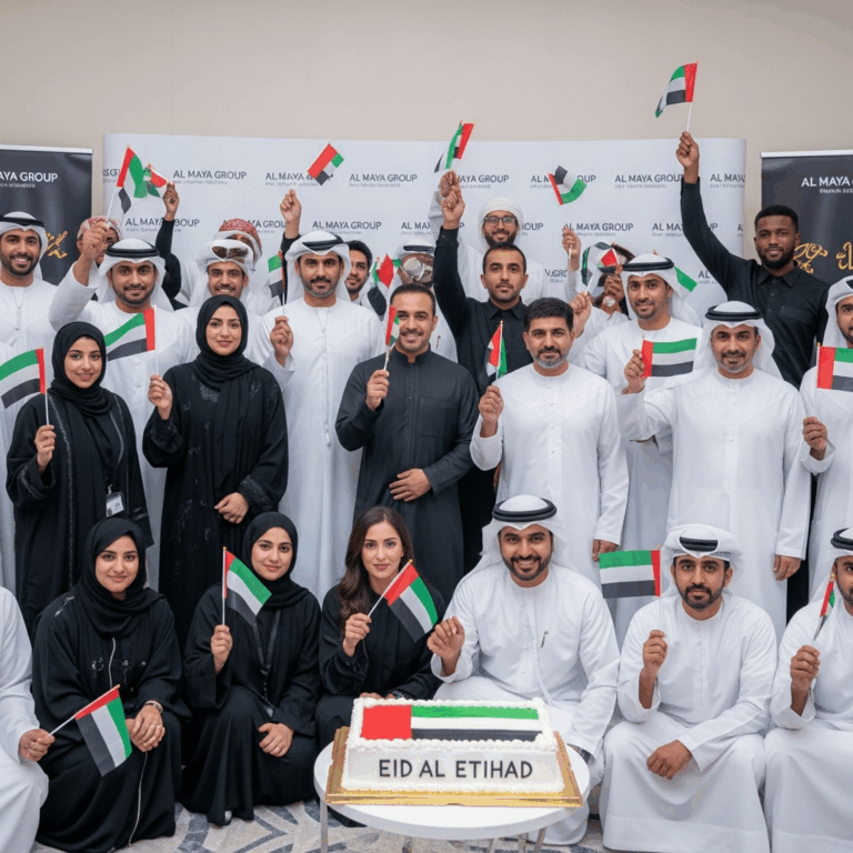 Illustration for: Al Maya Group Celebrates UAE's Eid Al Etihad