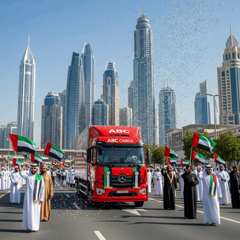 Illustration for: Celebrating UAE National Day with ABC Cargo