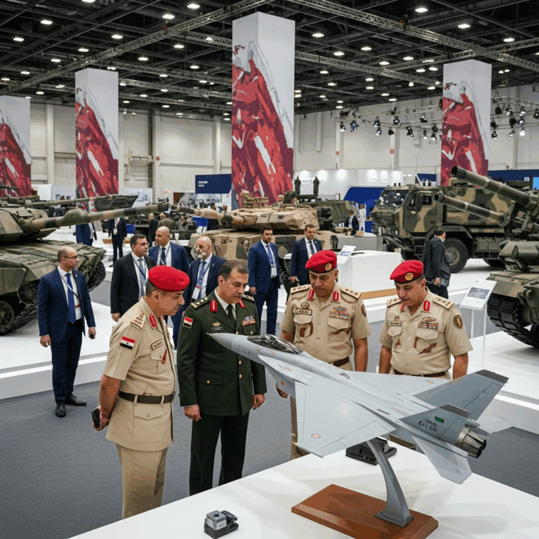 Illustration for: Egypt Hosts Major Defense Exhibition in December