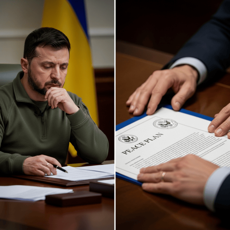 Illustration for: US Seeks Zelensky's Approval on Peace Plan