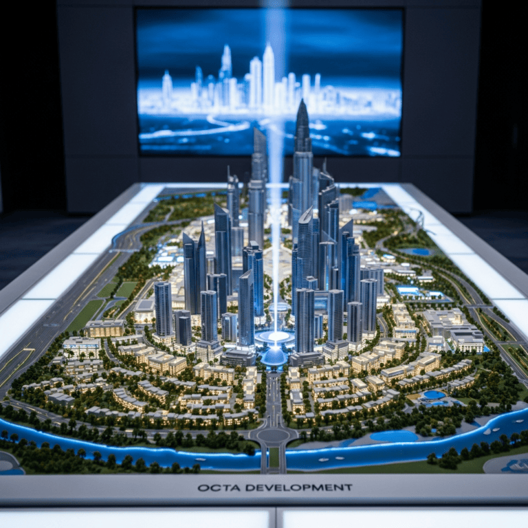 Illustration for: OCTA Development: Shaping Dubai's Real Estate Future