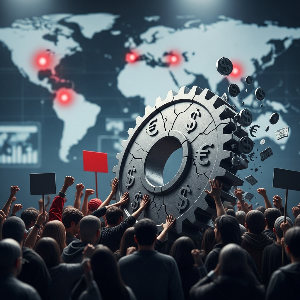 Illustration for: Rising Protests Impacting Global Economies
