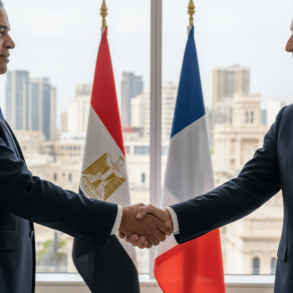 Illustration for: Egypt-France Strategic Partnership and Regional Stability